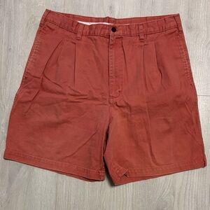 🔥BUNDLESALE Men’s Oleg Cassini Salmon Pleated Shorts